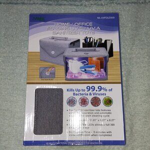 💰 3/$25.00 MiLife Home/Office Folding UV-C/UV-A Sanitizer Tote. NIB.